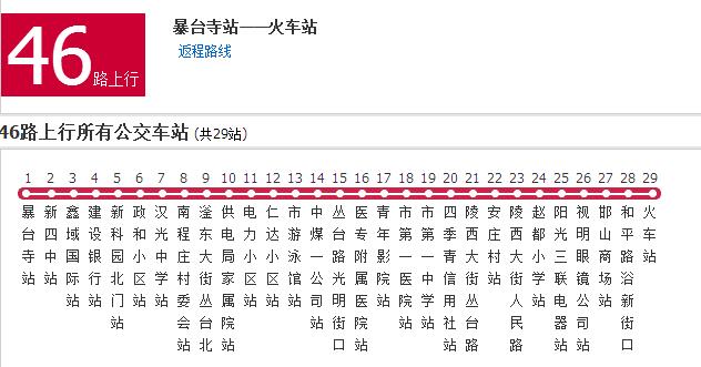 邯鄲公交46路