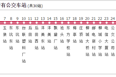 南安公交3路C線