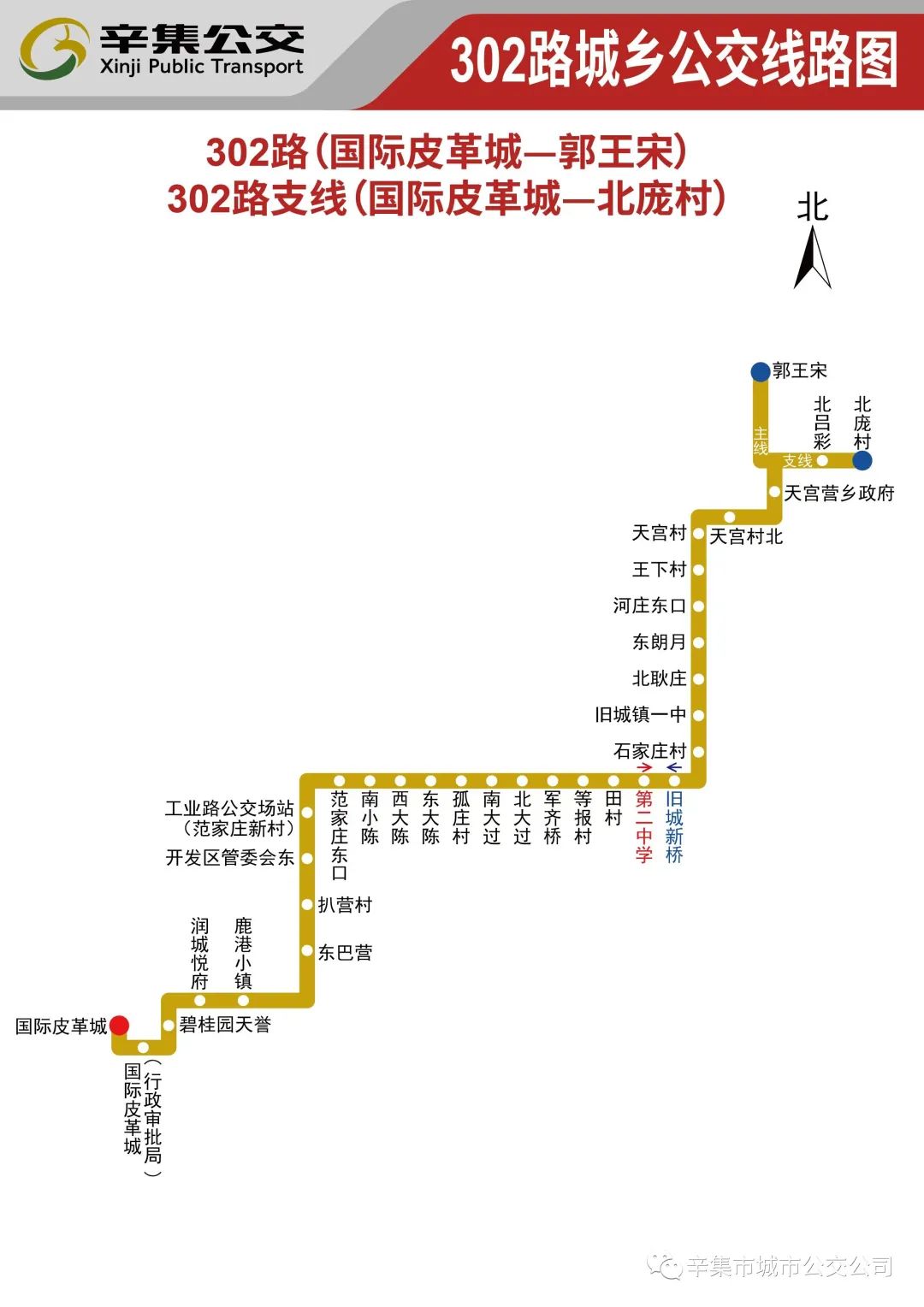 辛集公交302路