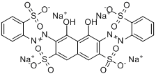 3,6-雙（2-磺醯苯基偶氮）-4,5-二羥基-2,7-萘二磺酸四鈉