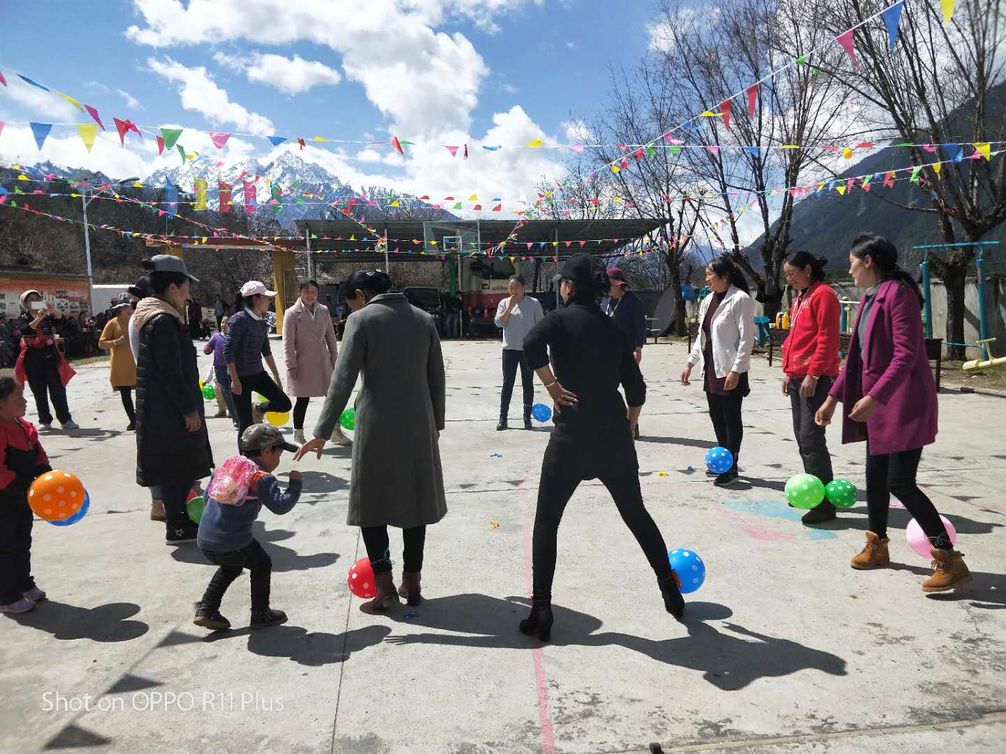 2018年3月崗巴村開展西藏百萬農奴解放59周年紀念活動