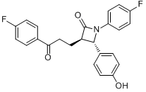 (3R,4S)-1-（4-氟苯基）-3-[3-（4-氟苯基）-3-氧代丙基]-4-（4-羥基苯基）氮雜環丁烷-2-酮