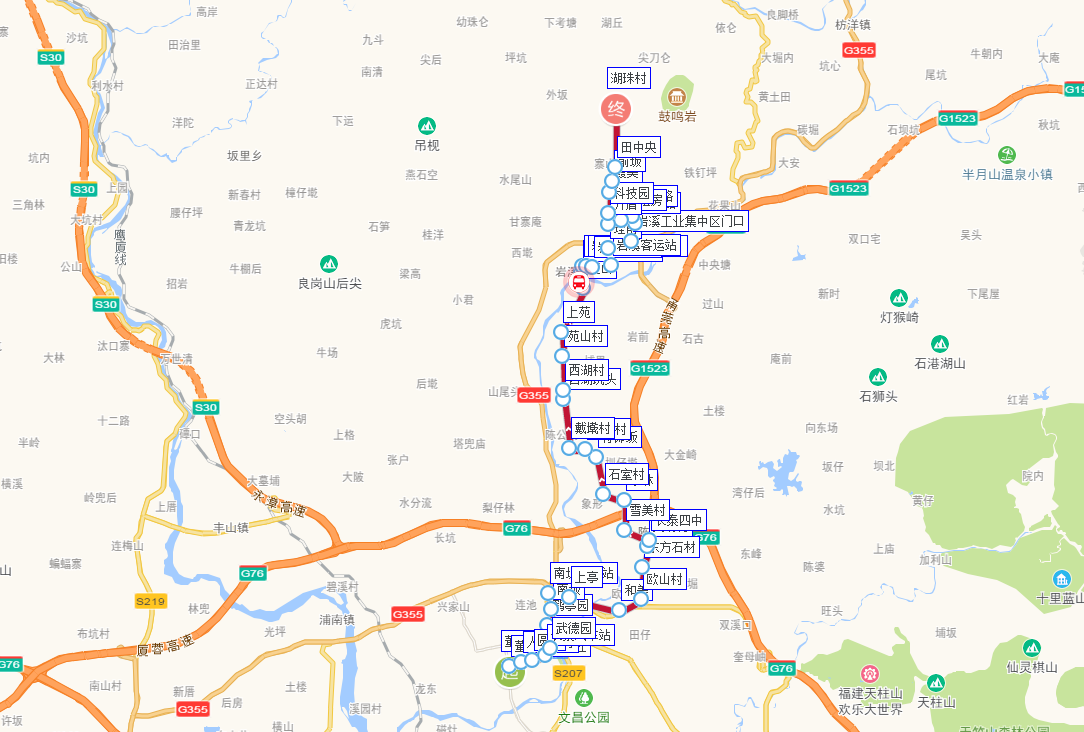 漳州公交長泰8路