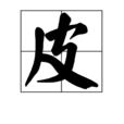 皮(漢語漢字)