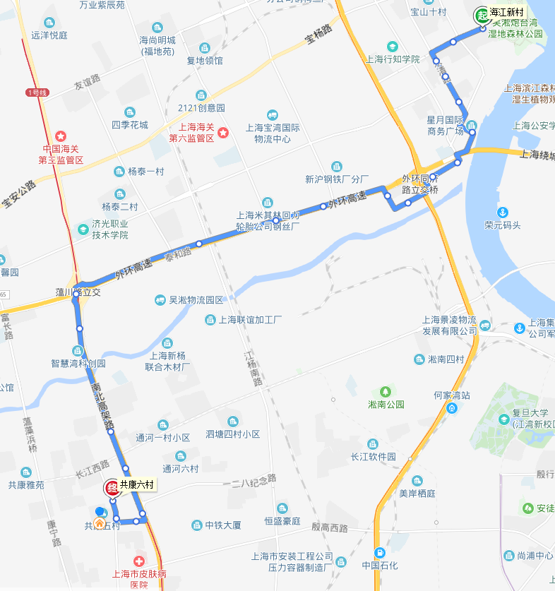 上海公交719路