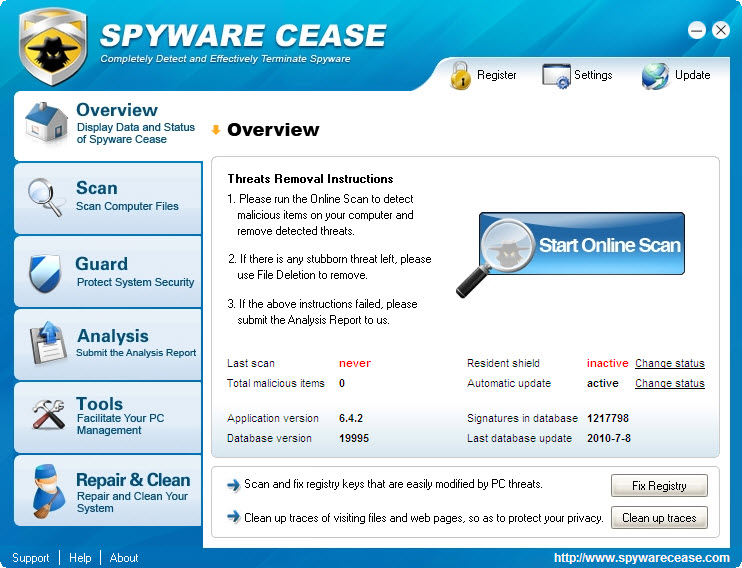 Spyware Cease