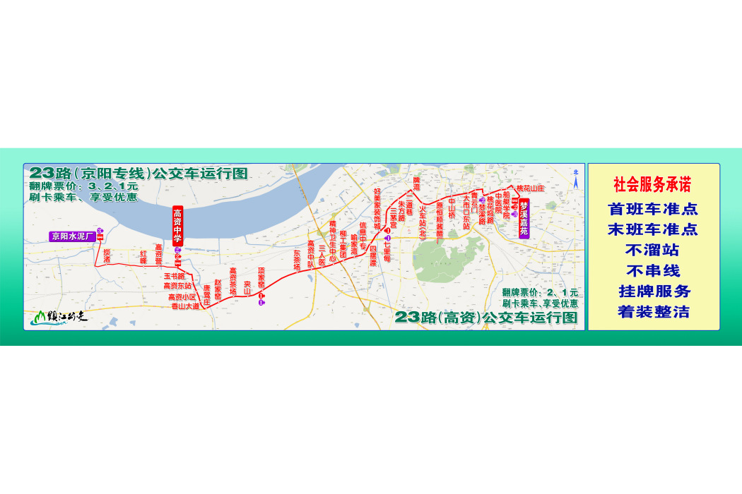 鎮江公交23路京陽線