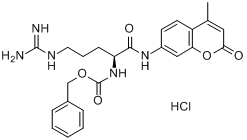 Z-L-精氨酸-7-胺基-4-甲基香豆素鹽酸鹽