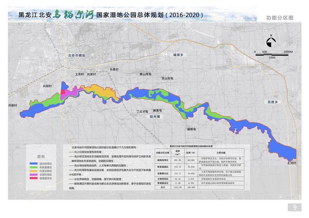 黑龍江北安烏裕爾河國家濕地公園