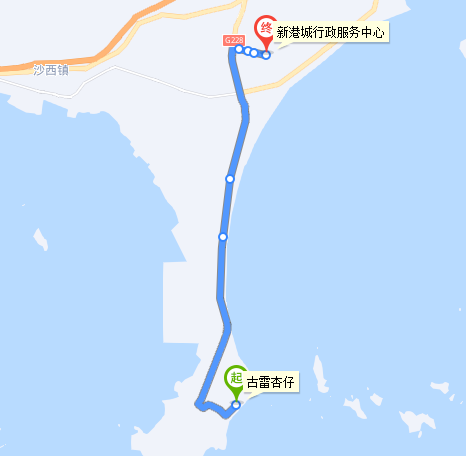 漳州公交古雷港G2路