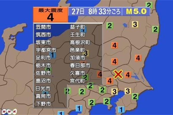 11·27日本茨城地震