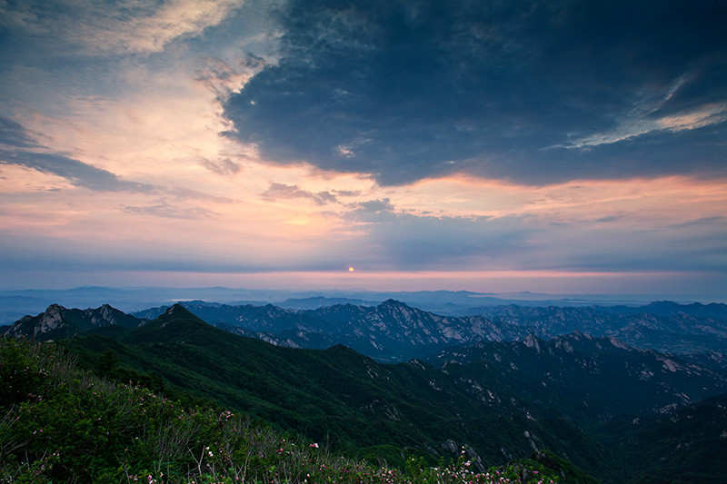 日落崑嵛山