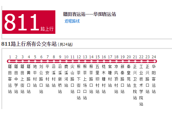 成都公交811路