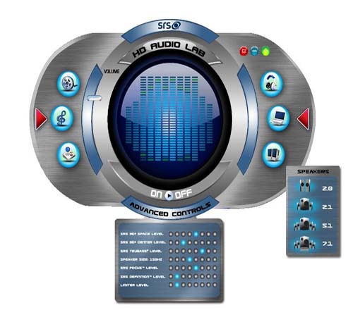 SRS HD Audio Lab