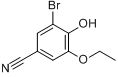 3-溴-5-乙氧基-4-羥基苯甲腈