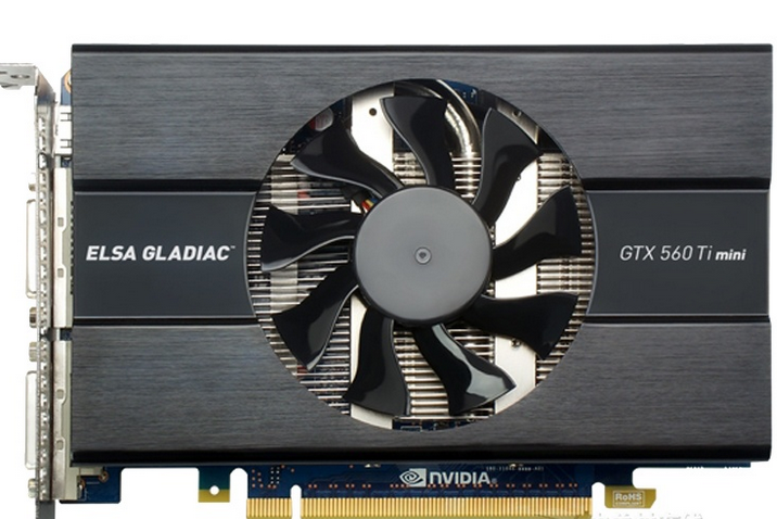 艾爾莎GLADIAC GTX560Ti mini