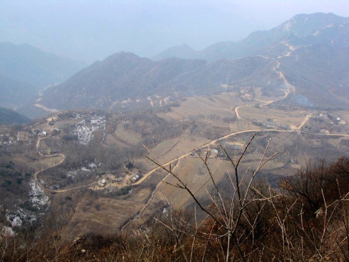 秦嶺北麓青華山