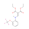 2-（三氟甲氧基）苯胺基-N-亞甲基丙二酸二乙酯