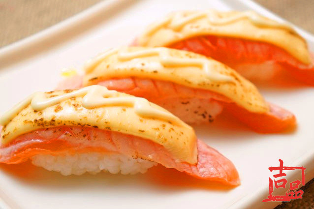 香橙芝士焗三文魚