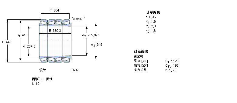 SKF BT4B332997B/HA1軸承