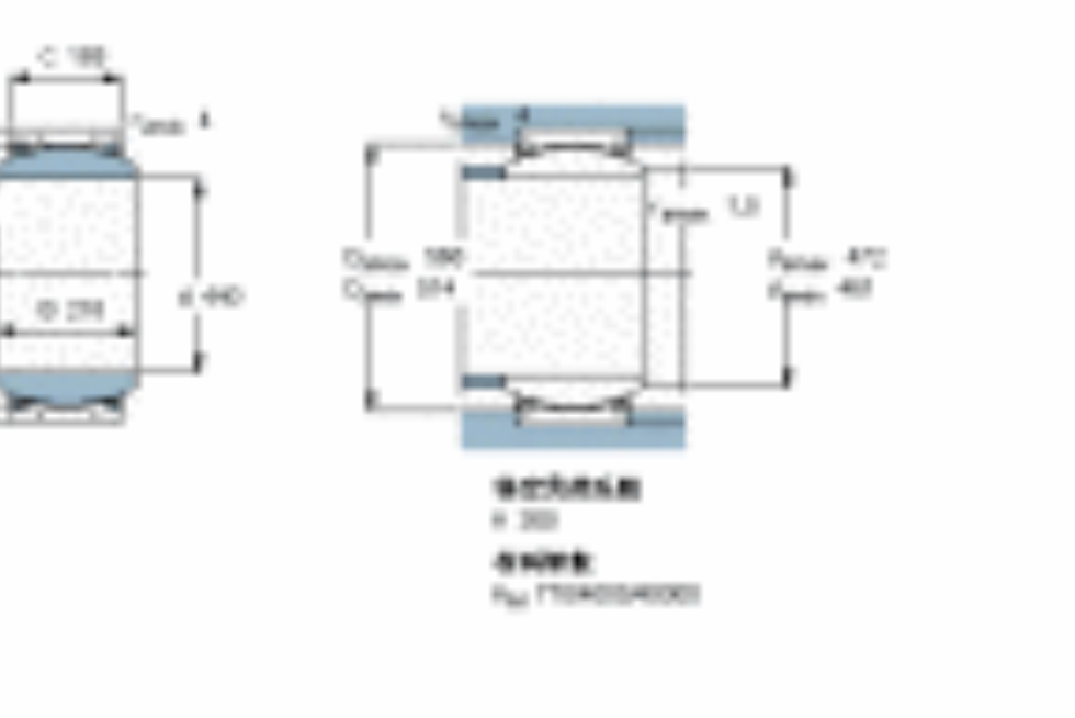 SKF GEC440TXA-2RS軸承