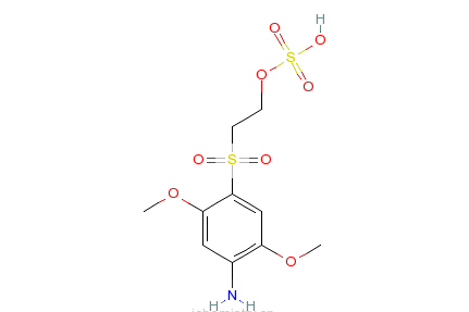 2-[（4-氨基-2,5-二甲氧苯基）磺醯基]乙醇硫酸氫酯