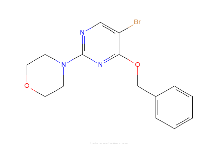 4-（4-苄氧基-5-溴-2-嘧啶基）嗎啉