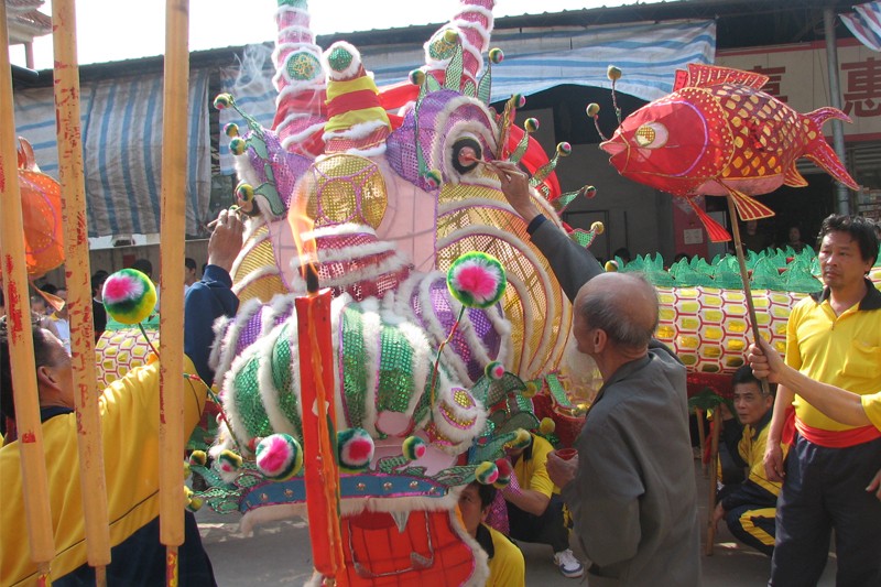 龍舞（荷塘紗龍）