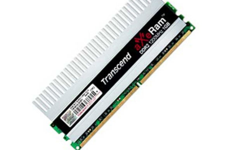 創見1GB DDR2 1200 aXeRam