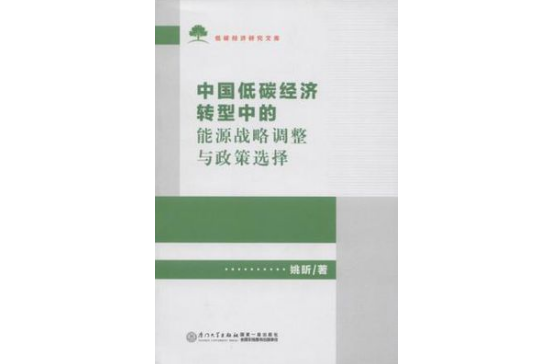 中國低碳經濟轉型中的能源戰略調整與政策選擇