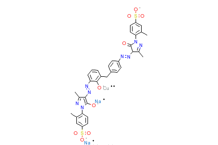 [4-[4,5-二氫-4-[[4-[[4,5-二氫-3-甲基-1-（2-甲基-5-磺基苯基）-5-氧代-1H-吡唑-4-基]偶氮]-3-羥基苯基]甲基