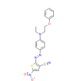 2-[[4-[乙基（2-苯氧基乙基）氨基]苯基]偶氮]-5-硝基-3-氰基噻吩