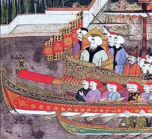 早期的奧斯曼海軍 主要依靠臨時徵集