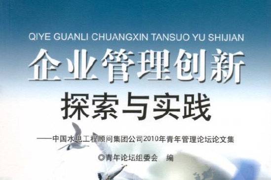 企業管理創新探索與實踐：中國水電工程顧問集團公司2010年青年管理論壇論文集