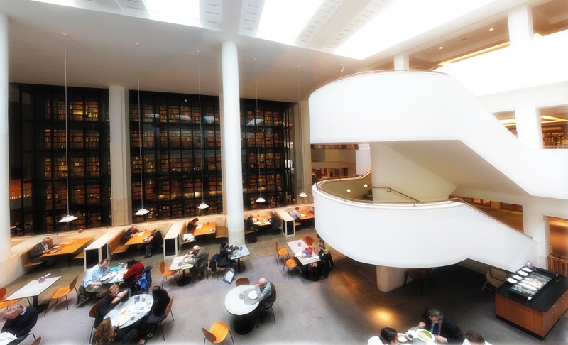 British Library，Interior (London)