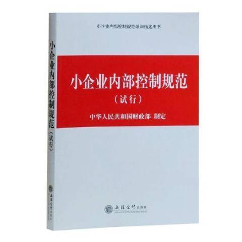 小企業內部控制規範：試行