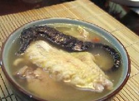 田七海馬燉童子雞湯