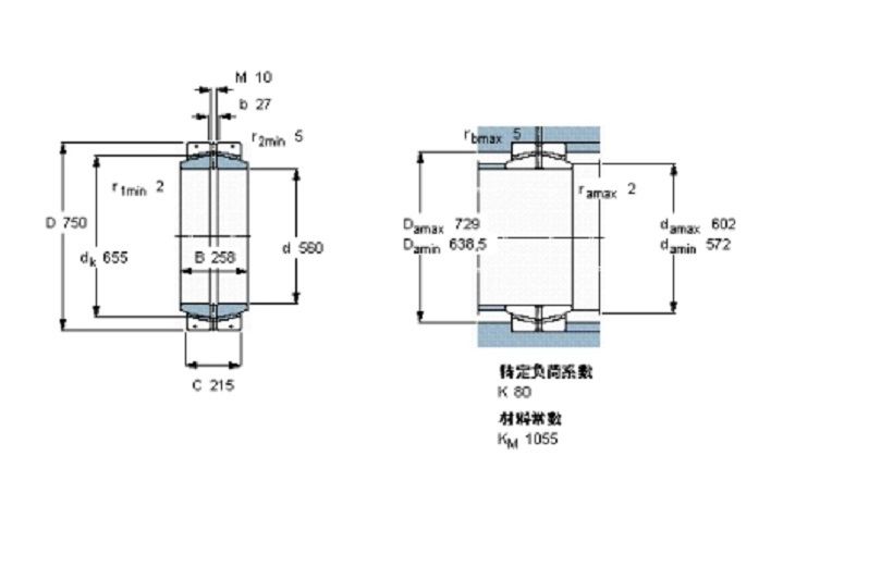 SKF GEC560FBAS軸承