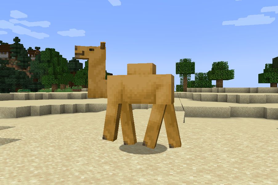 駱駝(遊戲Minecraft中的一種生物)
