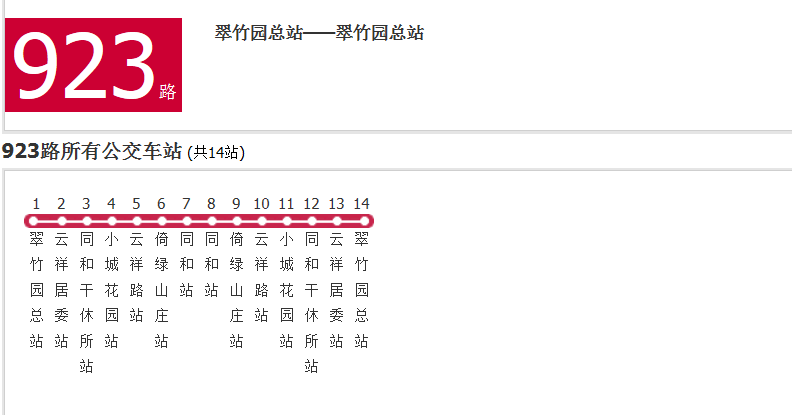 廣州公交923路