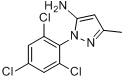 5-氨基-3-甲基-1-（2,4,6-三氯苯基）吡唑