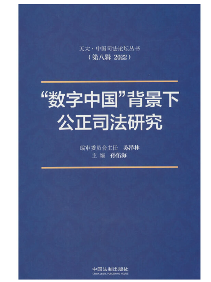 “數字中國”背景下公正司法研究