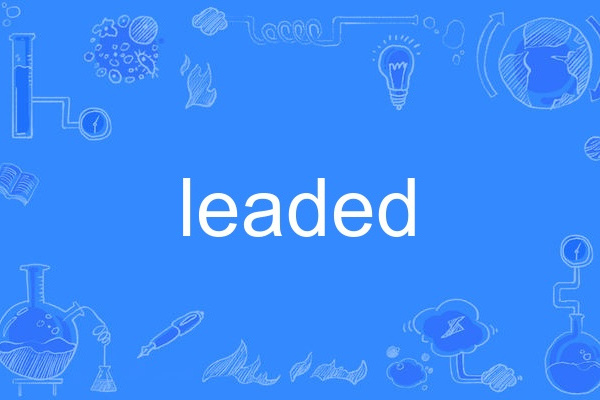 leaded