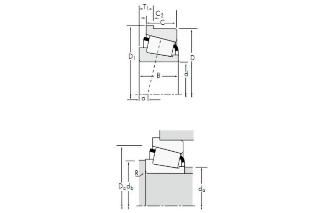 TIMKEN HH221434/HH221410-B軸承