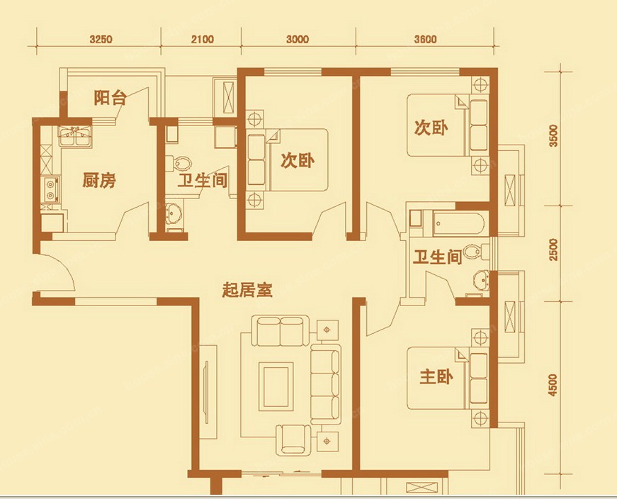 聚匯和興戶型圖