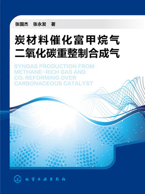 炭材料催化富甲烷氣二氧化碳重整制合成氣