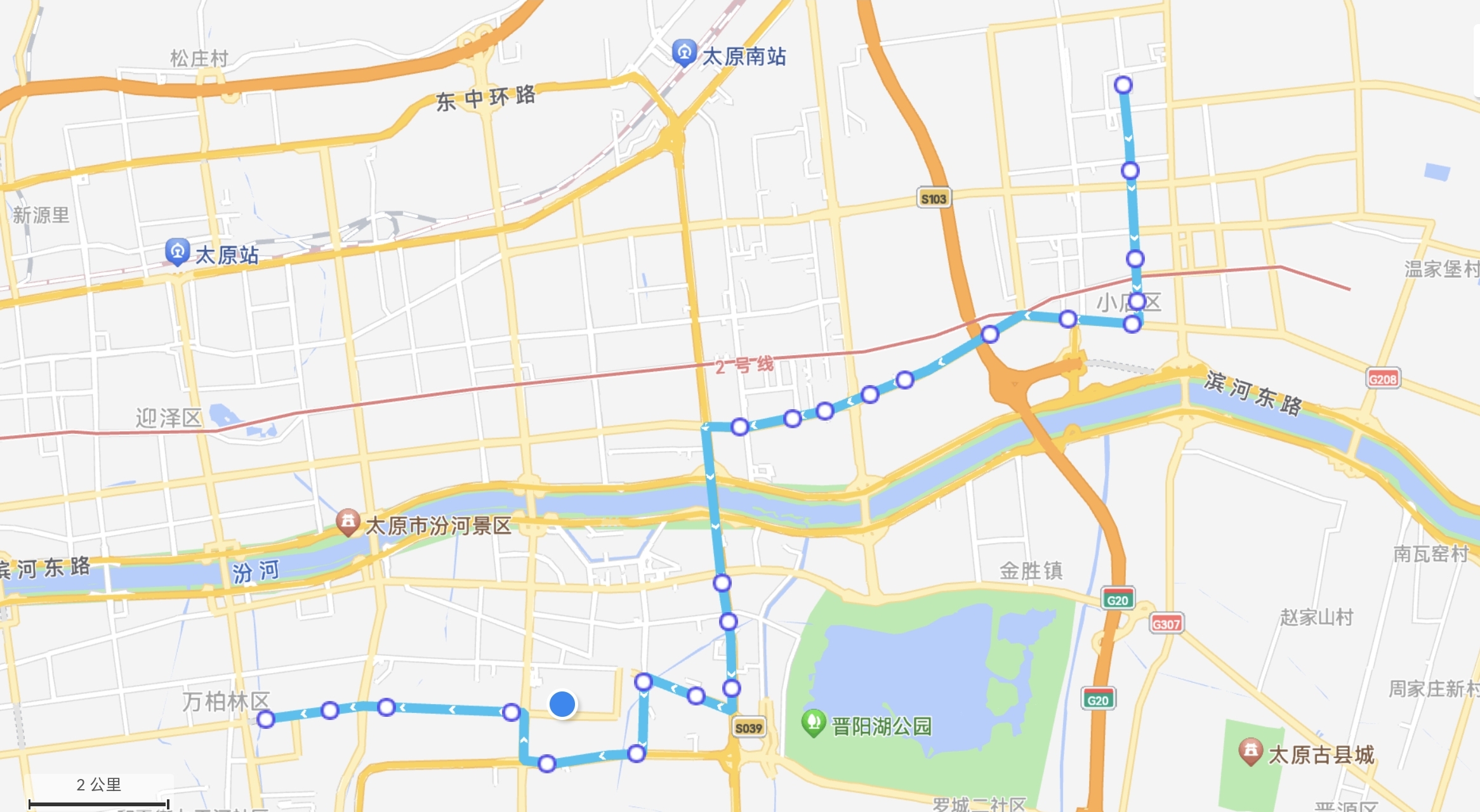 太原公交K839路