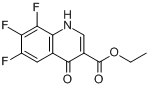 6,7,8-三氟-1,4-二氫-4-氧代-3-喹啉羧酸乙酯
