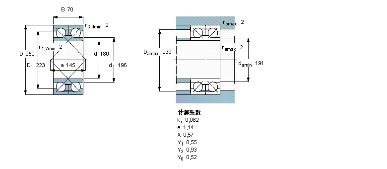 SKF 305455B軸承