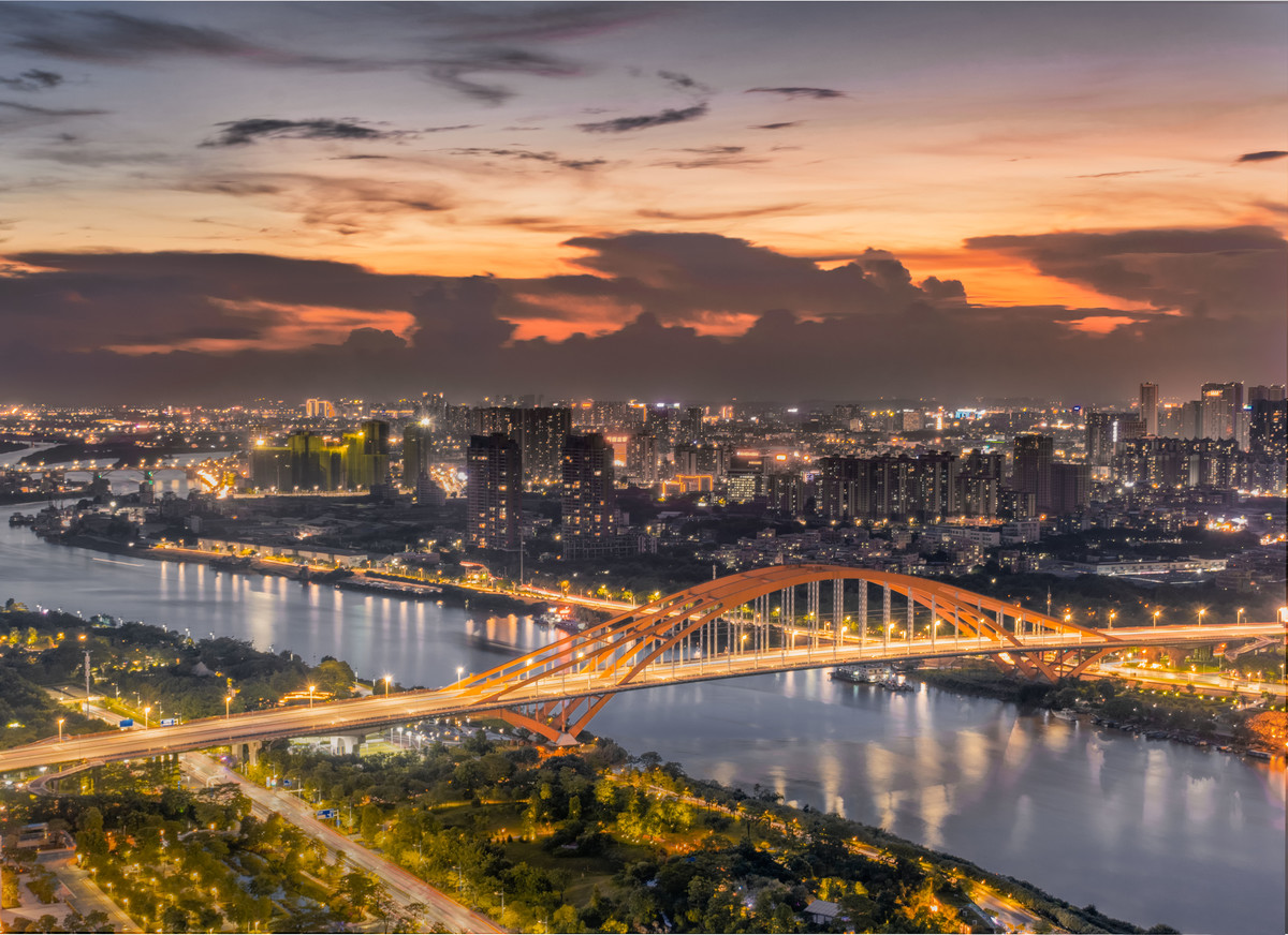 東平大橋夜景圖1